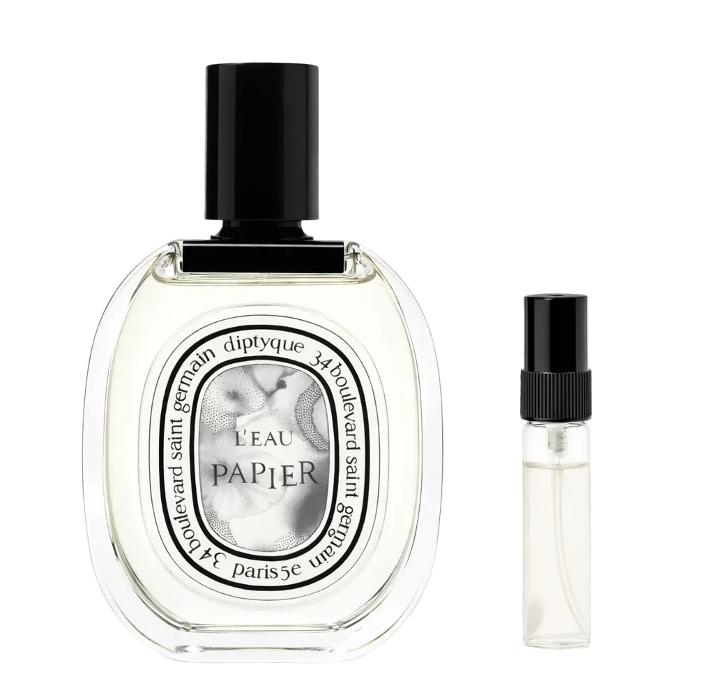 Diptyque L'Eau Papier Eau de Toilette 2 ml sample bottle