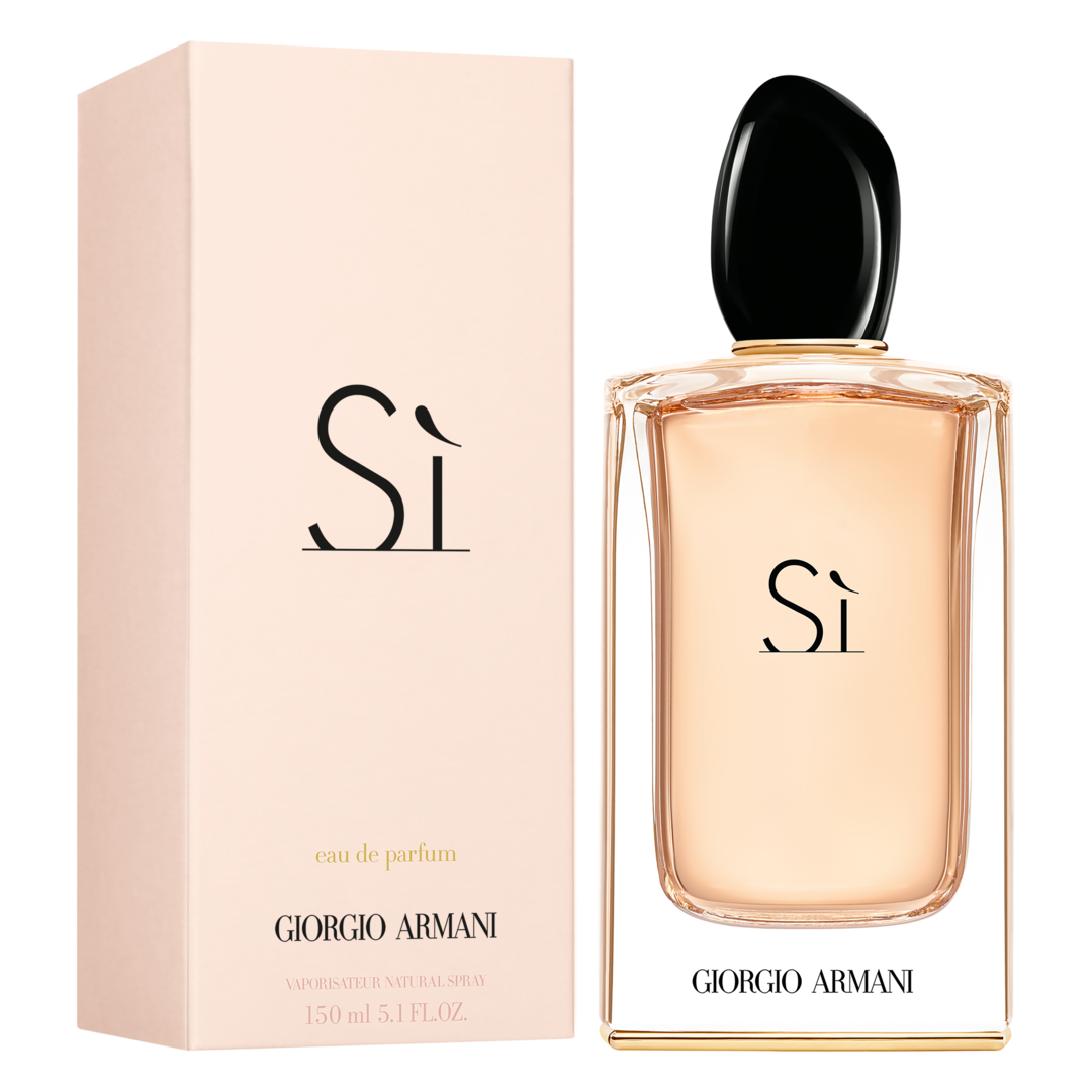Giorgio Armani Sì: flacone originale con confezione originale.