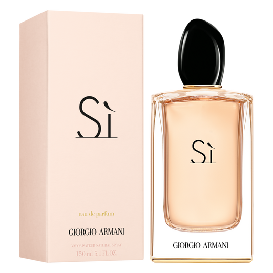 Giorgio Armani Sì: flacone originale con confezione originale.