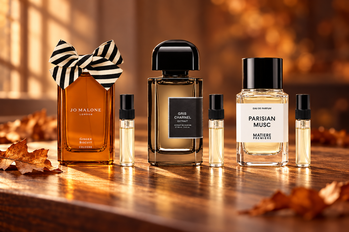 Parfums d’automne – décants chauds et épicés pour l’automne
