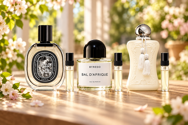 
Parfums de printemps – décants frais et floraux pour le printemps
