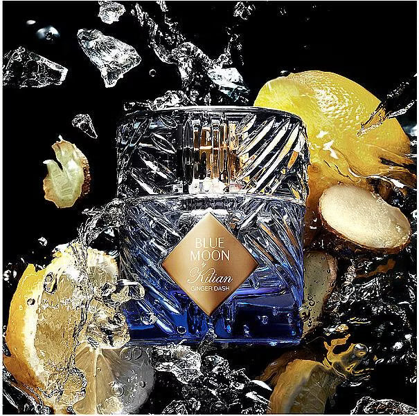 Blue Moon Ginger Dash von Kilian – kühler eleganter Duft mit Ingwer, Zitrone und Wodka-Note für Damen und Herren - 2ml Parfum Probe DFP