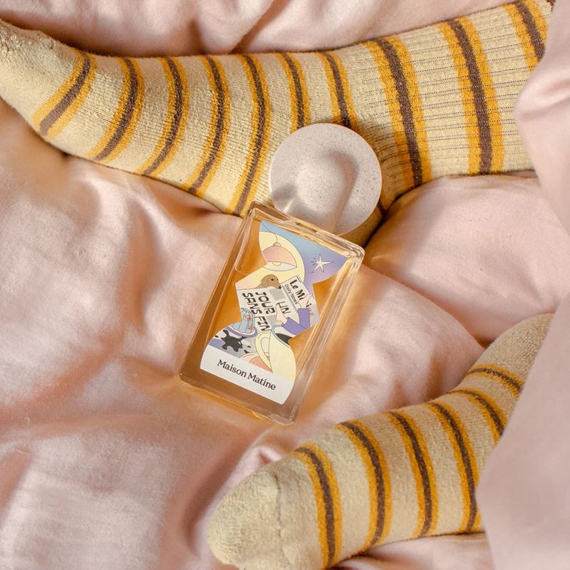Maison Matine Un Jour Sans Fin en décant – parfum unisexe gourmand à la pistache, à la fève tonka et à la vanille – échantillon DFP