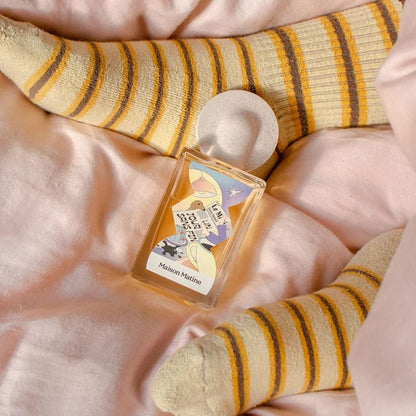 Maison Matine Un Jour Sans Fin en décant – parfum unisexe gourmand à la pistache, à la fève tonka et à la vanille – échantillon DFP