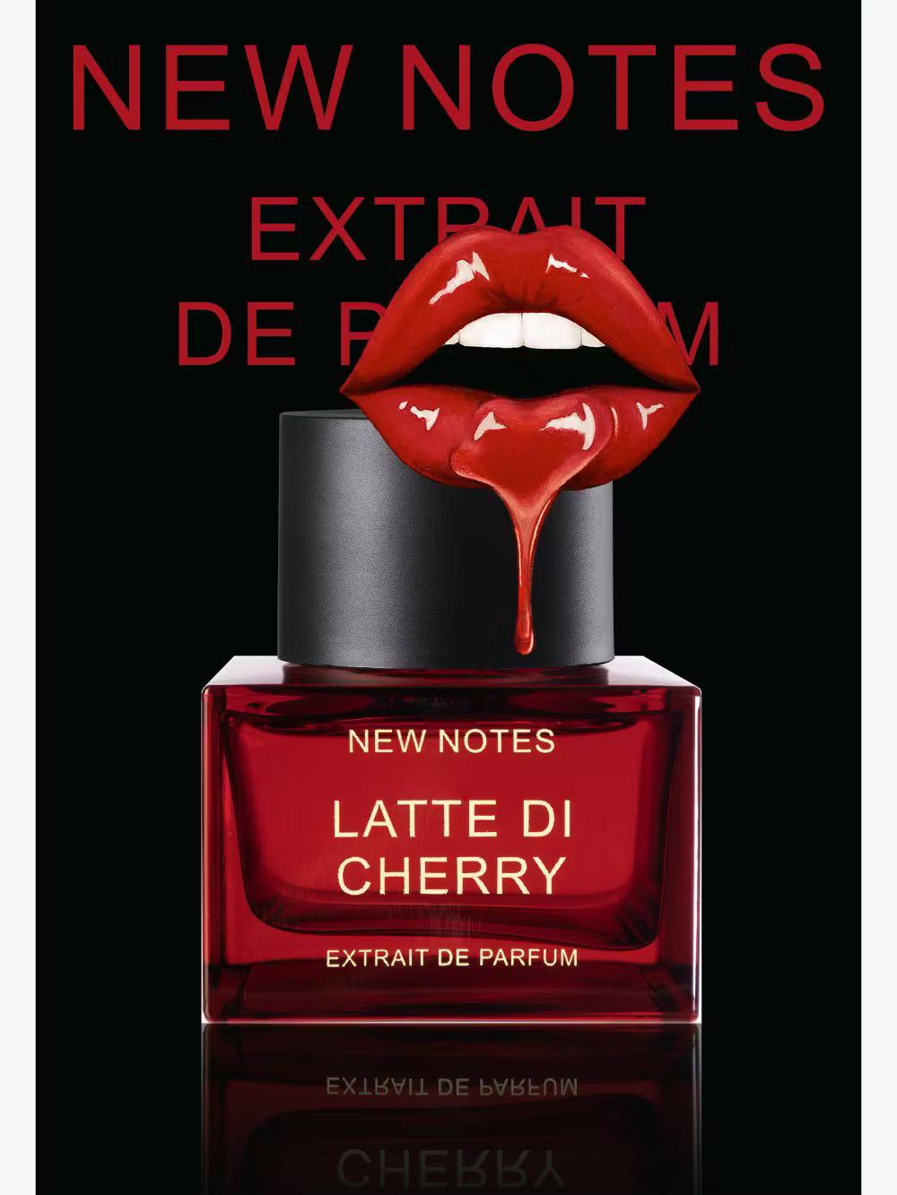 New Notes Latte di Cherry perfume decant with cherry, jasmine and vanilla, DFP perfume sample