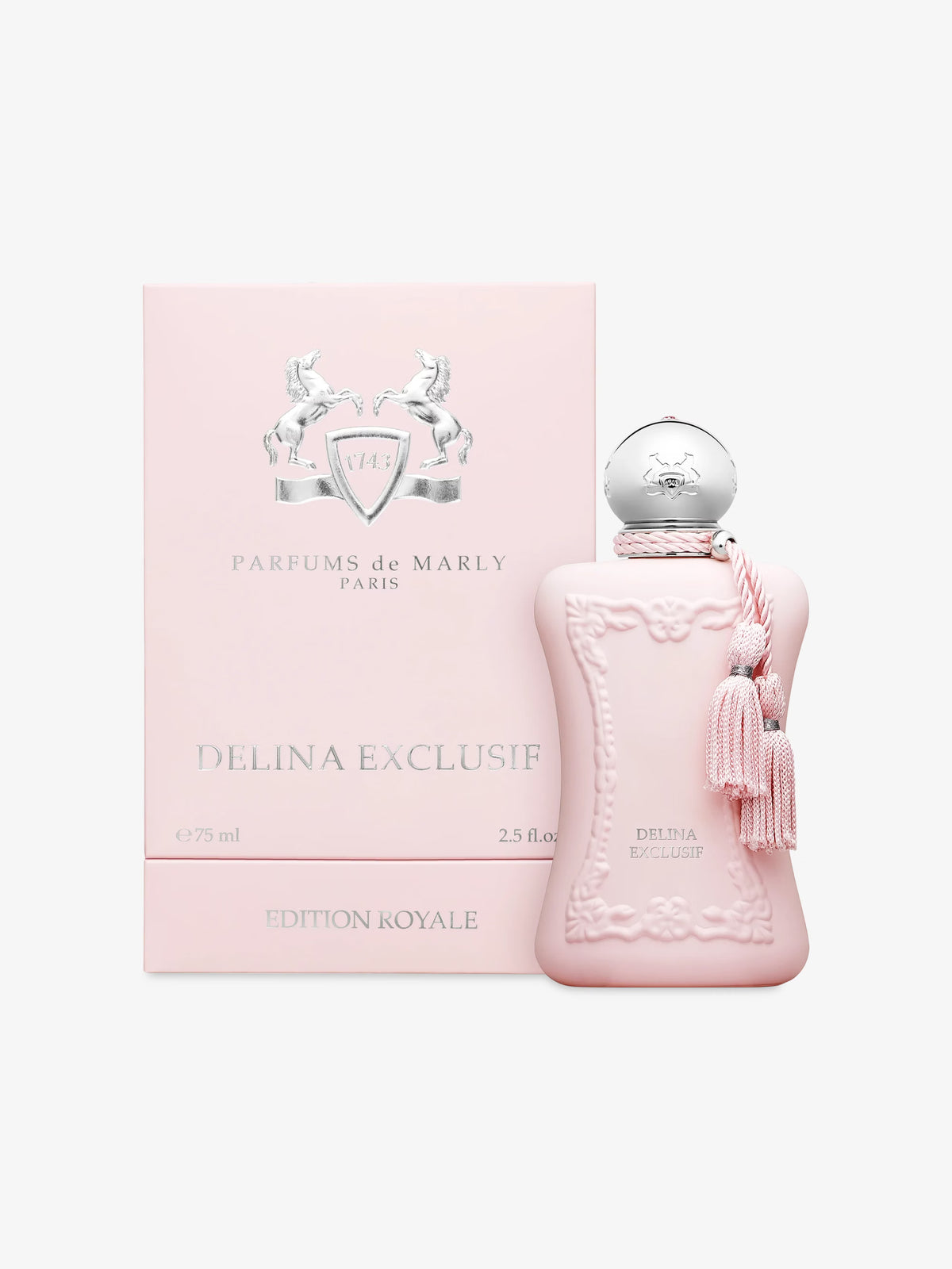 Parfums de Marly Delina Exclusif Abfüllung – luxuriös blumiger Damenduft mit Rose, Litschi und Vanille – Parfum Probe DFP