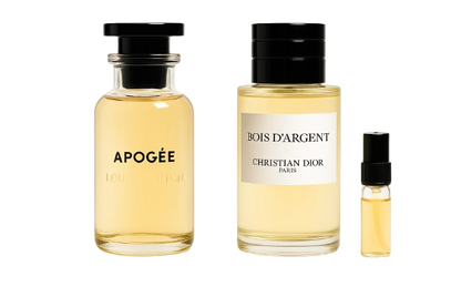🌸 Pure Elegance | Louis Vuitton Apogée & Christian Dior Bois d’Argent (2×2 ml Duft-Bundle)