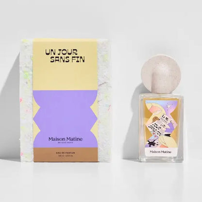 Maison Matine Un Jour Sans Fin en décant – parfum unisexe gourmand à la pistache, à la fève tonka et à la vanille – échantillon DFP
