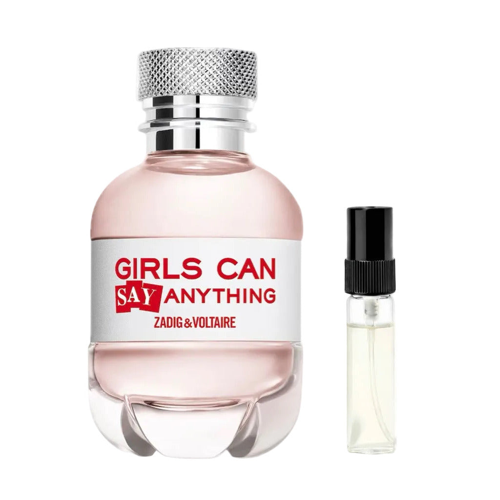Zadig & Voltaire Girls Can Say Anything Flakon - pudrig-floraler Damenduft mit Iris und Vanille - 2ml Parfum Probe DFP