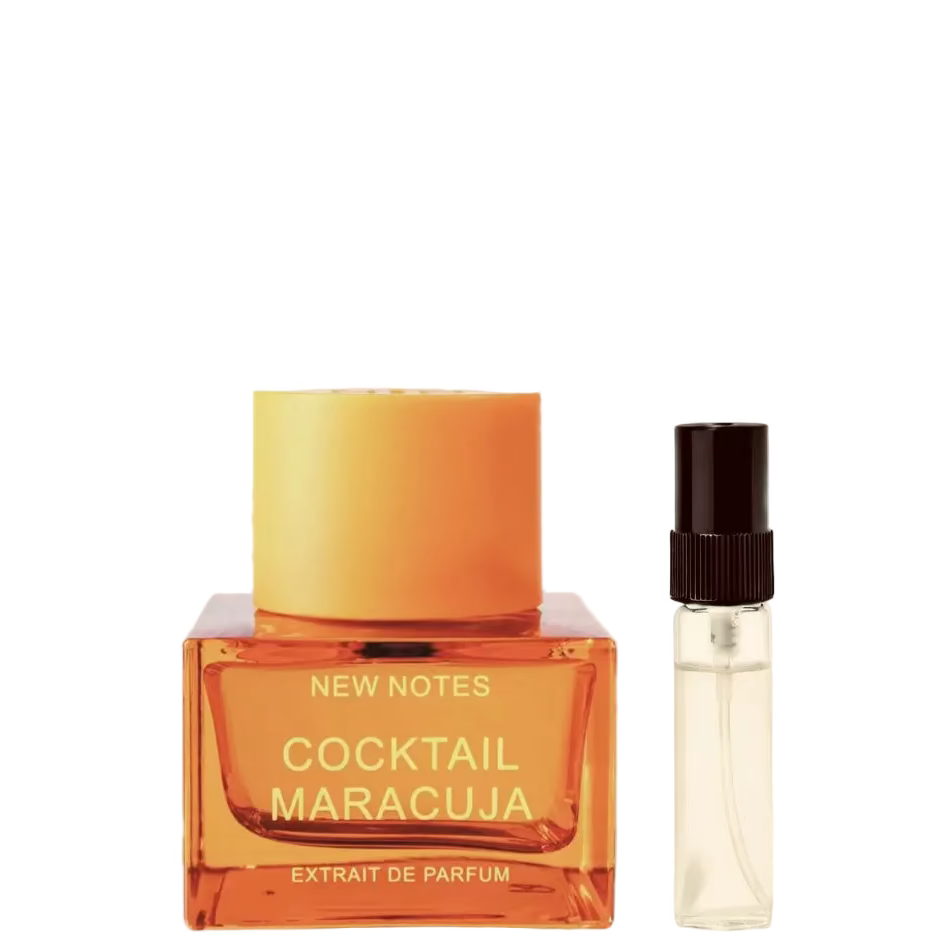 New Notes Cocktail Maracuja perfume decant with passion fruit, jasmine and vanilla, DFP perfume sample