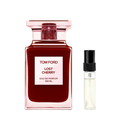 Tom Ford Lost Cherry Flakon - süss-orientalischer Gourmand-Duft mit Schwarzkirsche und Vanille - 2ml Parfum Probe DFP