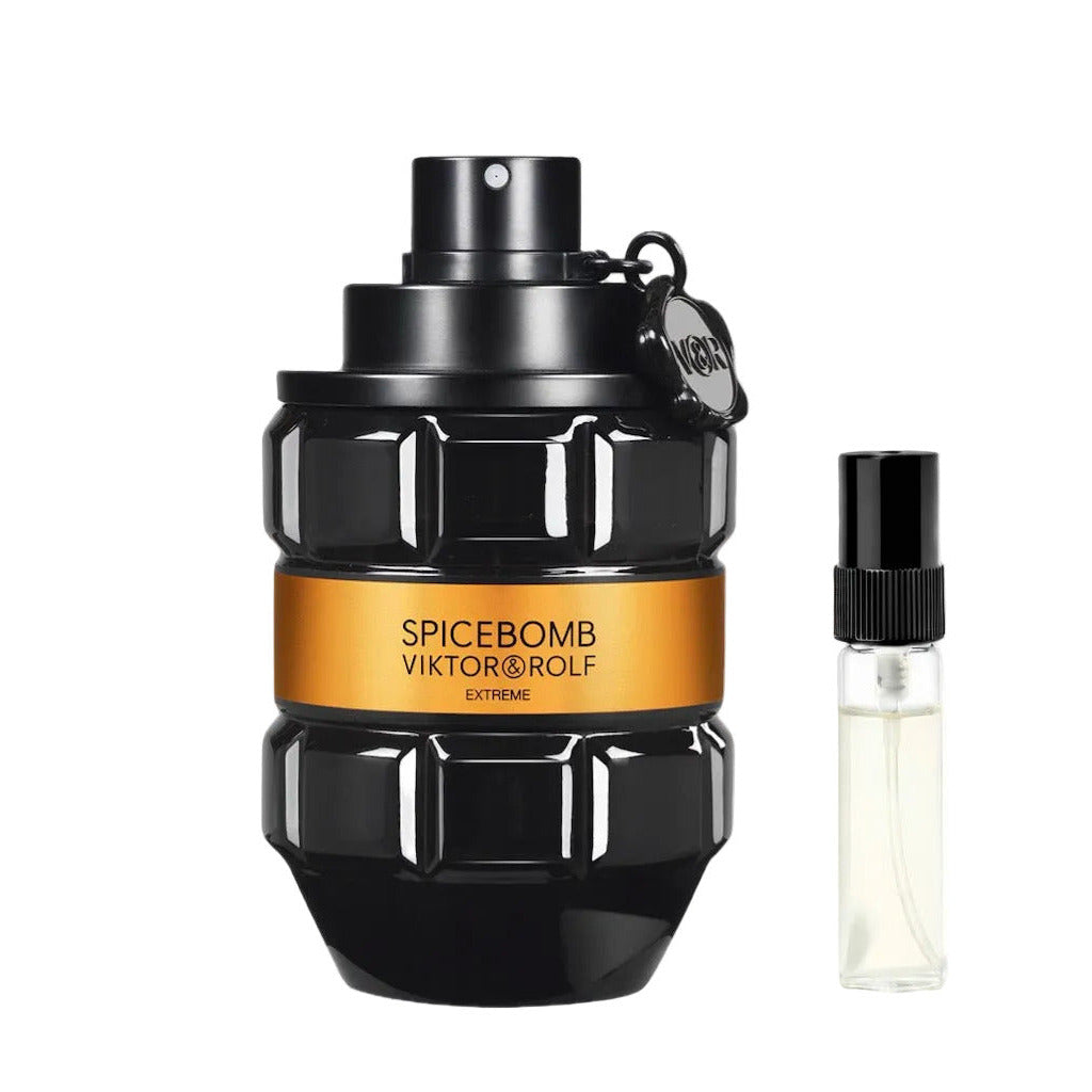 Viktor & Rolf Spicebomb Flakon - würziger Herrenduft mit Rosa Pfeffer und Tabak - 2ml Parfum Probe DFP