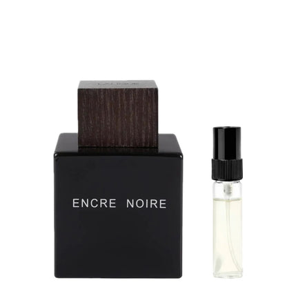 Lalique Encre Noire Parfum Probe 2ml Abfüllung