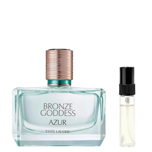 Estée Lauder Bronze Goddess Azur Abfüllung – frisch-floraler Damenduft mit Bergamotte und Jasmin Sambac – 2ml Parfum Probe DFP