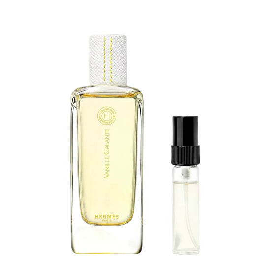 Hermès Vanille Galante Abfüllung – floral-vanilliger Damenduft mit Lilie und Vanille – 2ml Parfum Probe DFP
