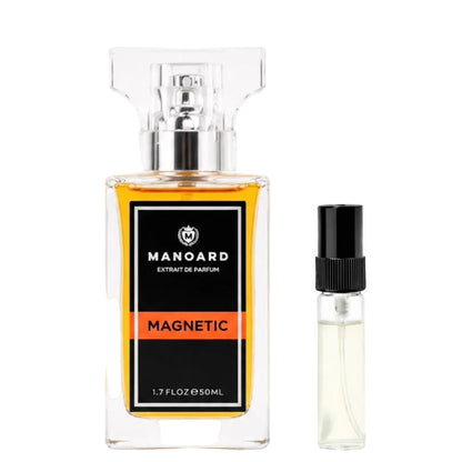 Manoard Magnetic Abfüllung – Orientalisch mit Bergamotte, Zimt und Patchouli – 2ml Parfum Probe DFP