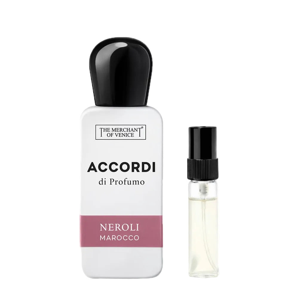The Merchant of Venice Neroli Marocco Abfüllung – frischer Unisexduft mit marokkanischem Neroliöl – Parfum Probe DFP