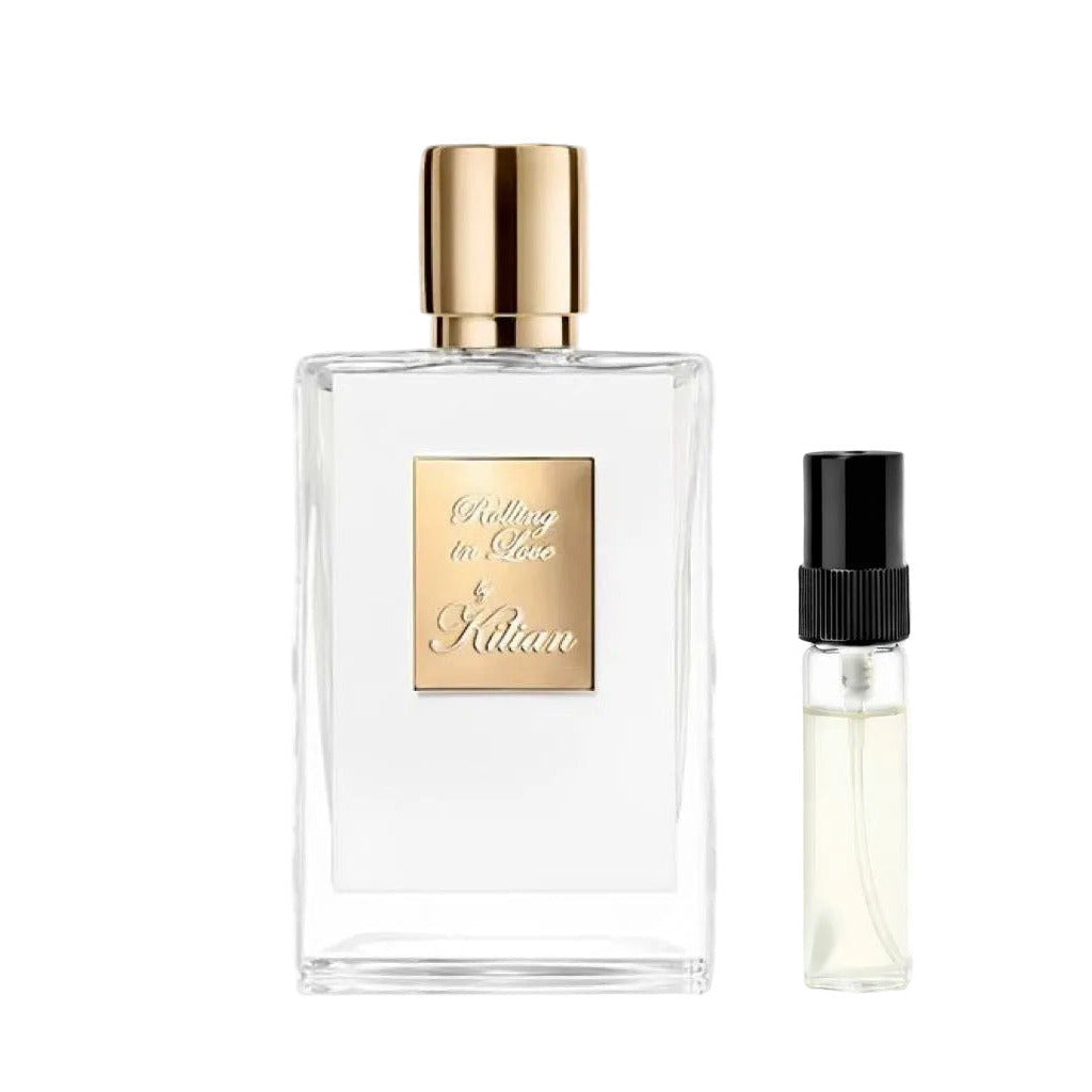 Kilian Rolling in Love Flakon - gourmand-warmer Unisex-Duft mit Mandel und Vanille - 2ml Parfum Probe DFP