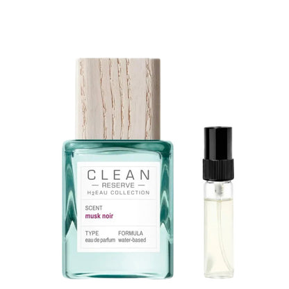 Clean Reserve Musk Noir Abfüllung - pudrig-warmer Unisex-Duft mit Moschus und Amber - 2ml Parfum Probe DFP