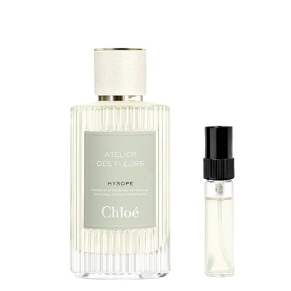 Chloé Atelier des Fleurs Hysope Abfüllung - grün-floraler Unisex-Duft mit Hysope und Kräutern - 2ml Parfum Probe DFP