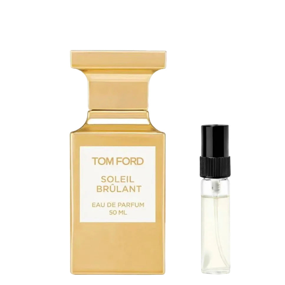 Tom Ford Soleil Brûlant Abfüllung - warm-orientalischer Unisex-Duft mit Bergamotte und Amber - 2ml Parfum Probe DFP