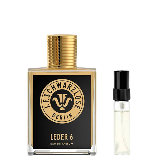 J.F. Schwarzlose Leder 6 Abfüllung - ledrig-würziger Unisex-Duft mit Leder und Harzen