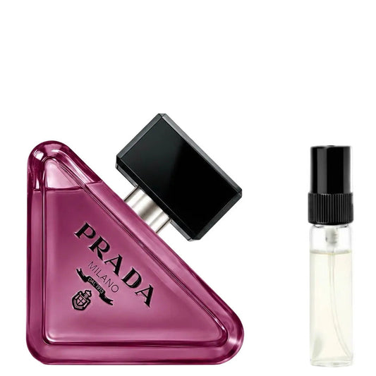 Prada Paradoxe Sweet Chemistry Parfum Probe 2 ml Abfüllung und Originalflakon