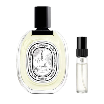 Diptyque l'eau de Néroli Flakon - frisch-zitrischer Unisex-Duft mit Néroli und Orangenblüte - 2ml Parfum Probe DFP