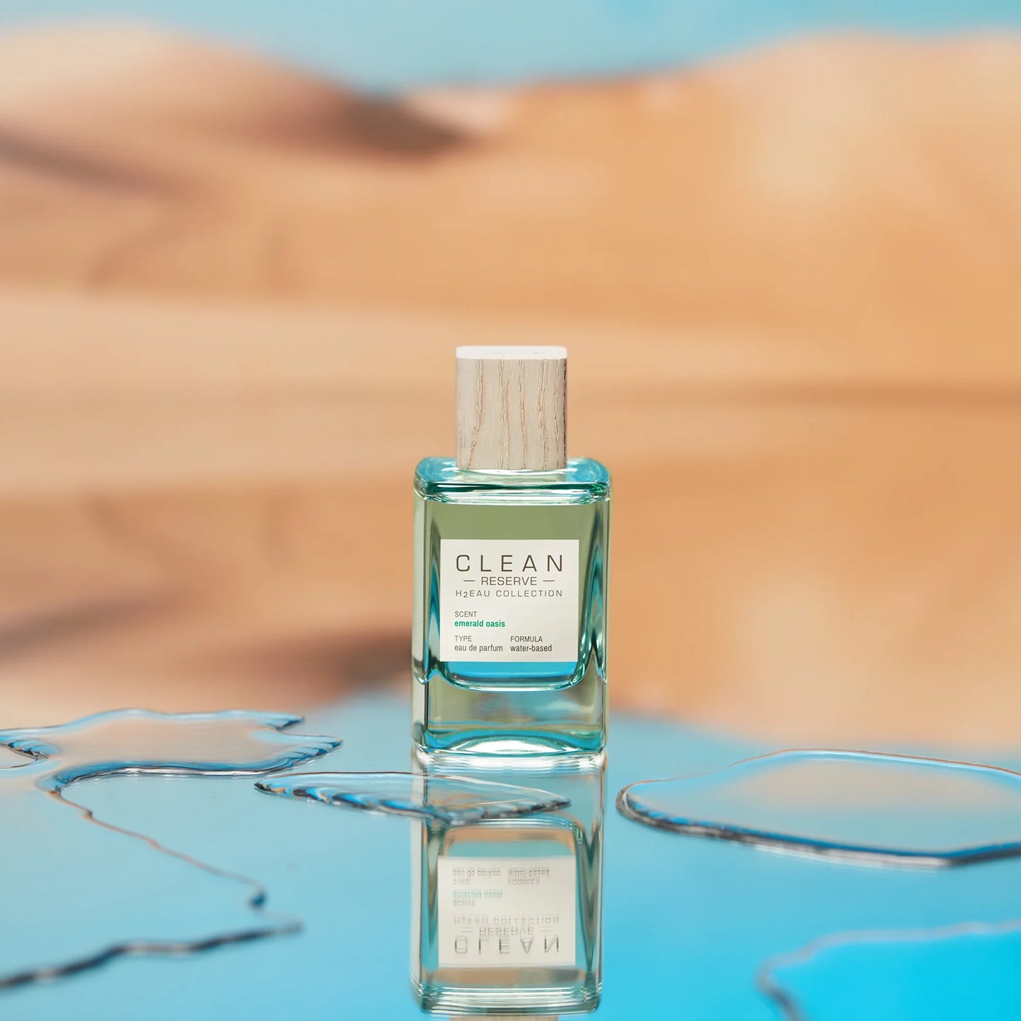Clean Reserve H2EAU Emerald Oasis Abfüllung - zitrisch-frischer Unisex-Duft mit Mandarine und Orangenblüte - 2ml Parfum Probe DFP