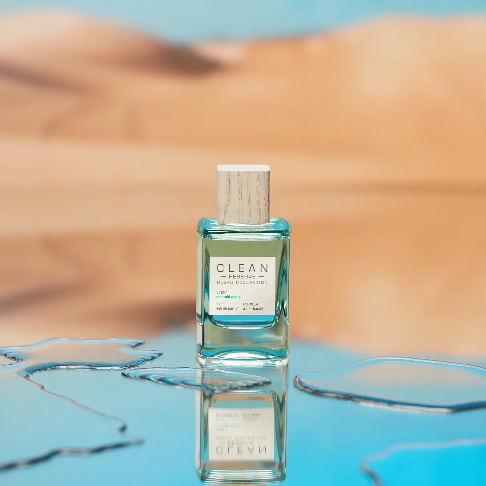 Clean Reserve H2EAU Emerald Oasis Abfüllung - zitrisch-frischer Unisex-Duft mit Mandarine und Orangenblüte - 2ml Parfum Probe DFP