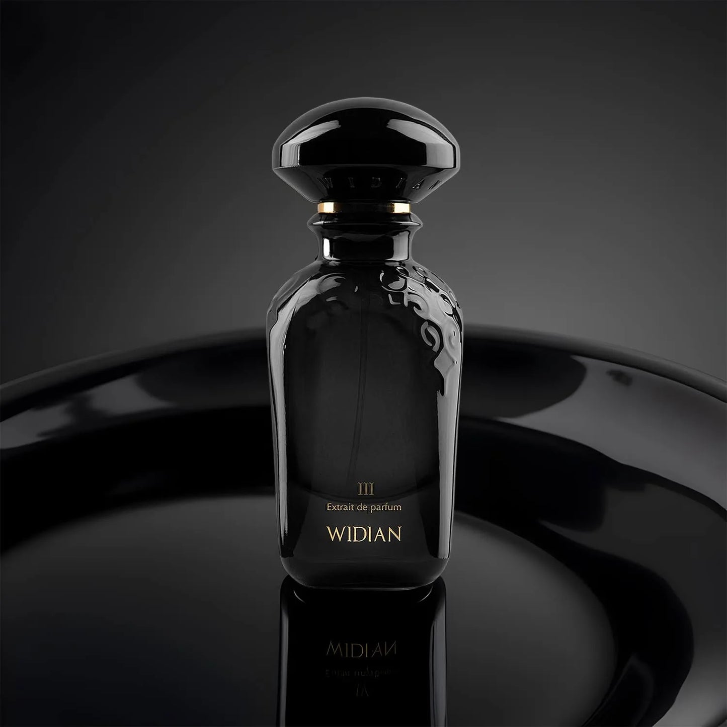 Widian Black III Flakon - orientalisch-warmer Unisex-Duft mit Rose und Leder - 2ml Parfum Probe DFP