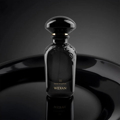 Widian Black III Flakon - orientalisch-warmer Unisex-Duft mit Rose und Leder - 2ml Parfum Probe DFP