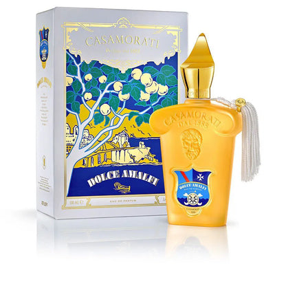 Casamorati Dolce Amalfi Abfüllung – orientalisch-würziger Unisex-Duft mit Safran, Weihrauch und Moschus – 2ml Parfum Probe DFP