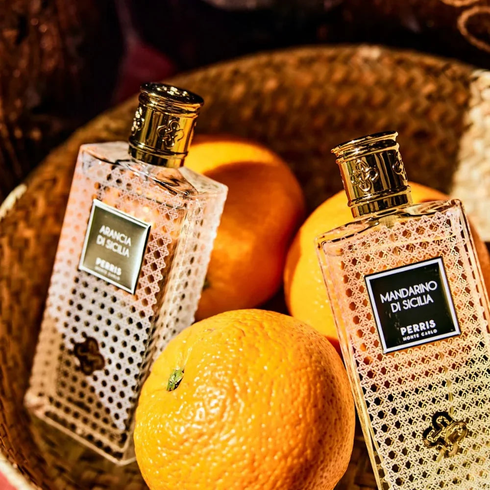 Perris Monte Carlo Mandarino di Sicilia decant – fresh unisex fragrance with mandarin, jasmine and orange blossom – DFP perfume sample