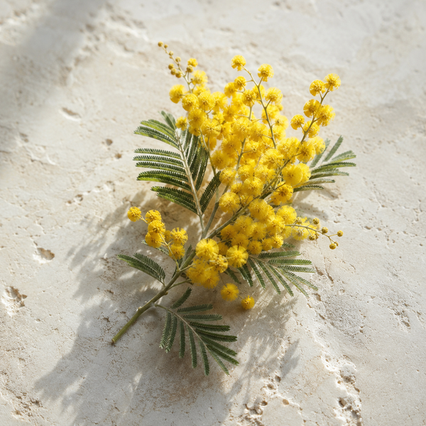 Illustration zur Duftnote Mimose