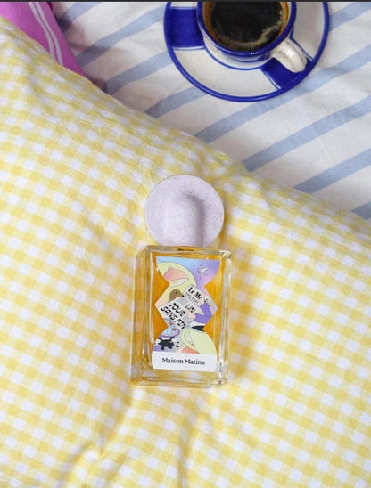 Maison Matine Un Jour Sans Fin en décant – parfum unisexe gourmand à la pistache, à la fève tonka et à la vanille – échantillon DFP