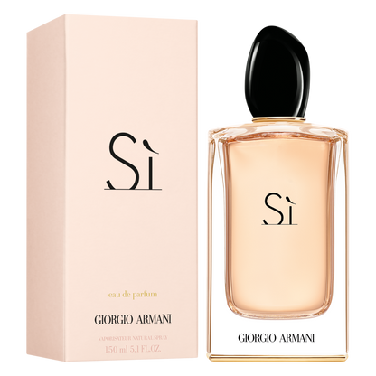 Giorgio Armani Sì: flacone originale con confezione originale.