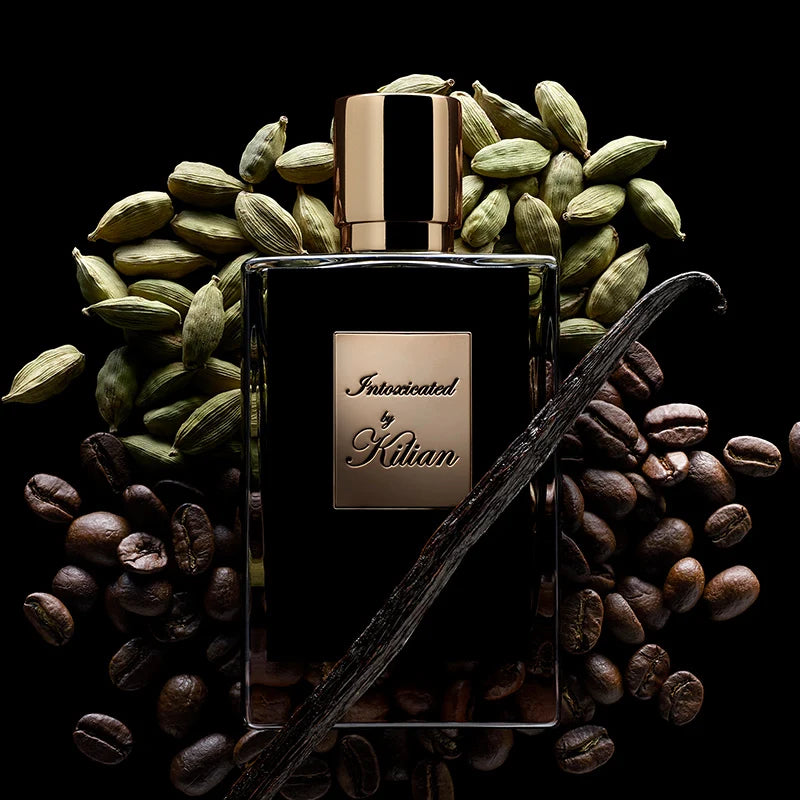 Kilian Intoxicated perfume decant with coffee, cardamom and caramel, DFP perfume sample