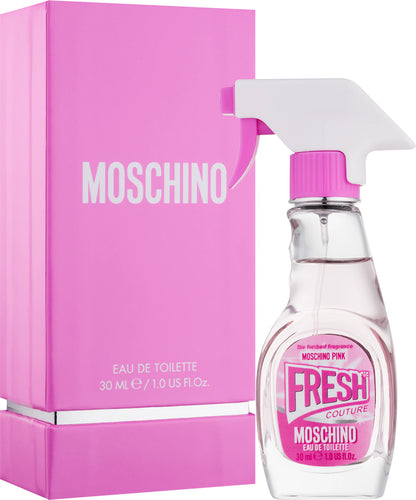 Moschino Fresh Couture Pink, decant, a floral-fruity fragrance with grapefruit, rose and musk. DFP perfume sample