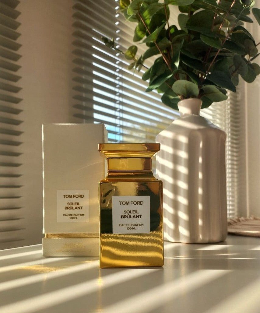 Tom Ford Soleil Brûlant Abfüllung - warm-orientalischer Unisex-Duft mit Bergamotte und Amber - 2ml Parfum Probe DFP