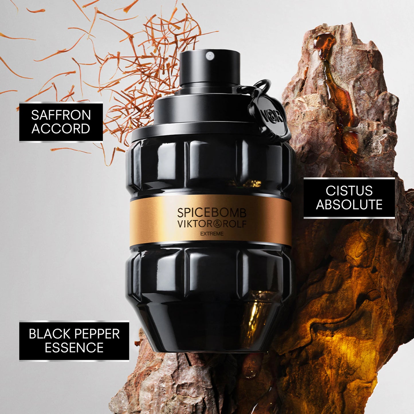 Viktor & Rolf Spicebomb Flakon - würziger Herrenduft mit Rosa Pfeffer und Tabak - 2ml Parfum Probe DFP