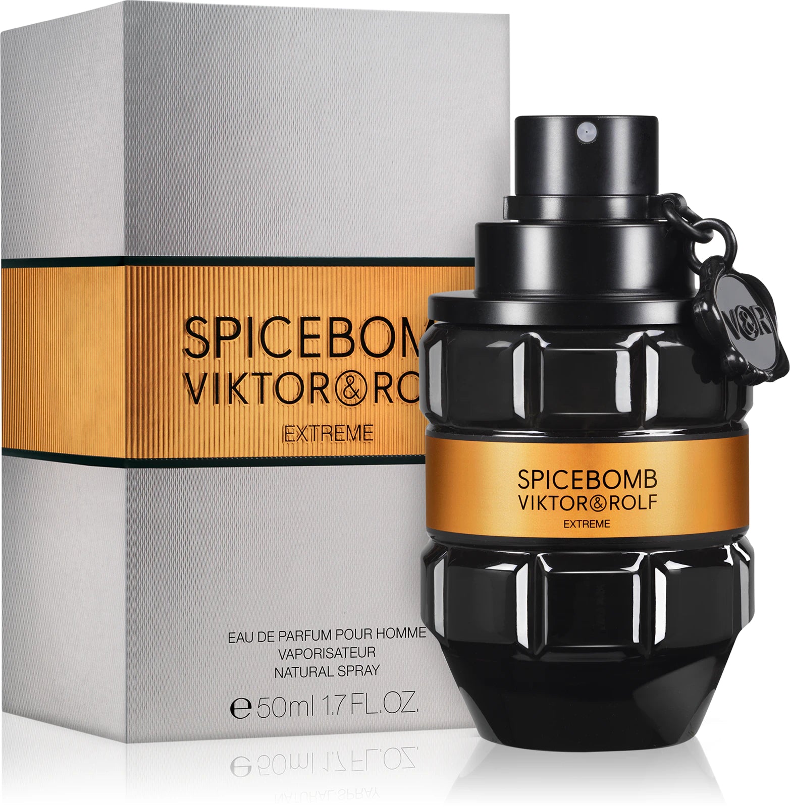 Viktor & Rolf Spicebomb Flakon - würziger Herrenduft mit Rosa Pfeffer und Tabak - 2ml Parfum Probe DFP