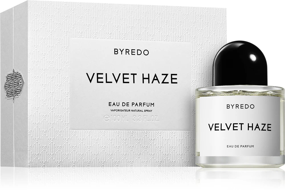 Byredo Velvet Haze Abfüllung - gourmand-warmer Unisex-Duft mit Kokoswasser und Kaka - 2ml Parfum Probe DFP