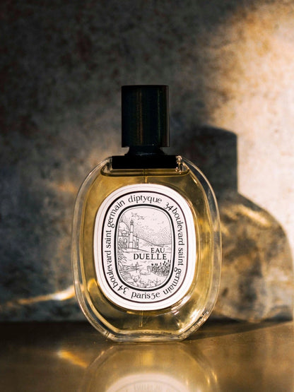 Diptyque Eau Duelle Flakon - holzig-orientalischer Unisex-Duft mit Vanille und Sandelholz - 2ml Parfum Probe DFP